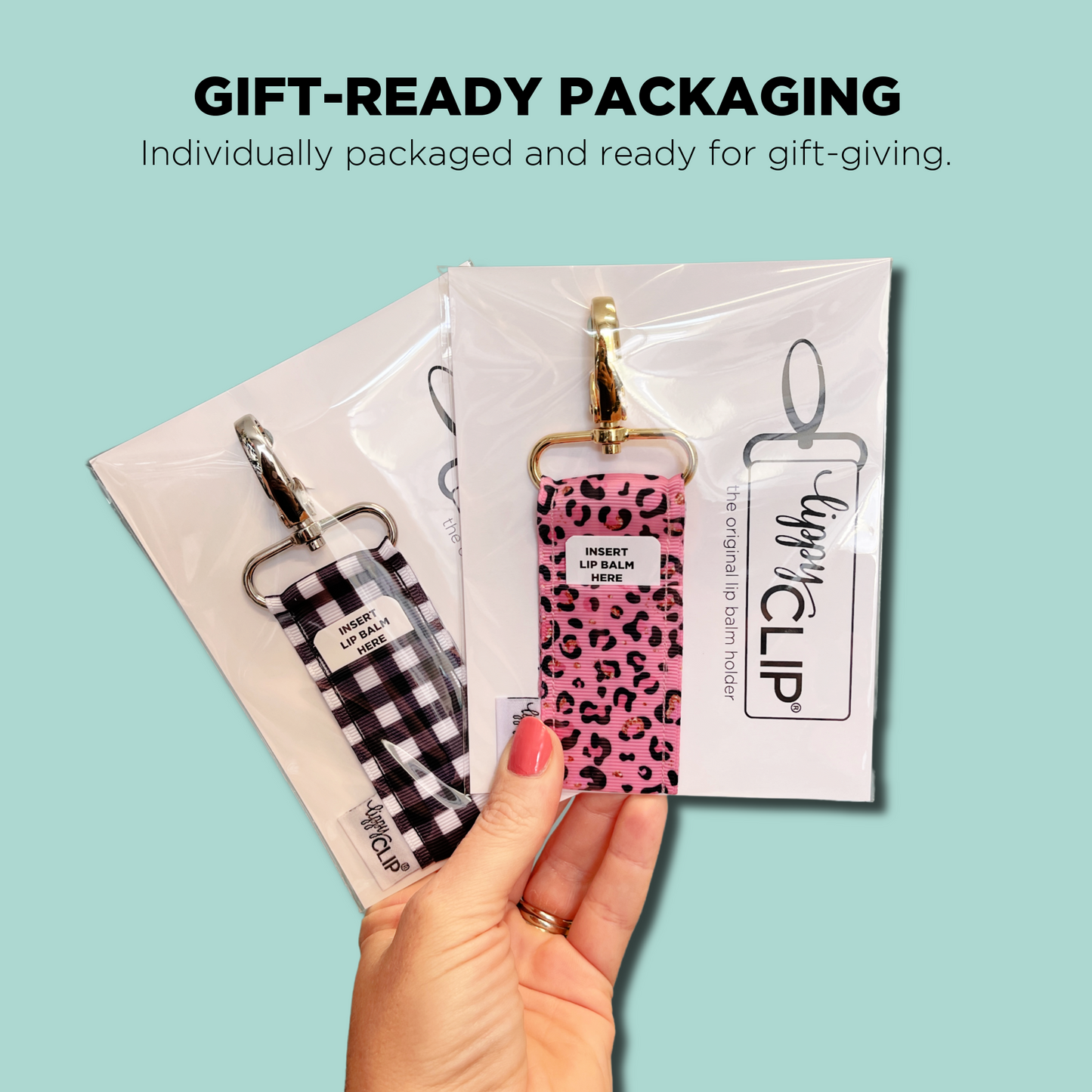 Let's Play Pickleball LippyClip® Lip Balm Holder by LippyClip®