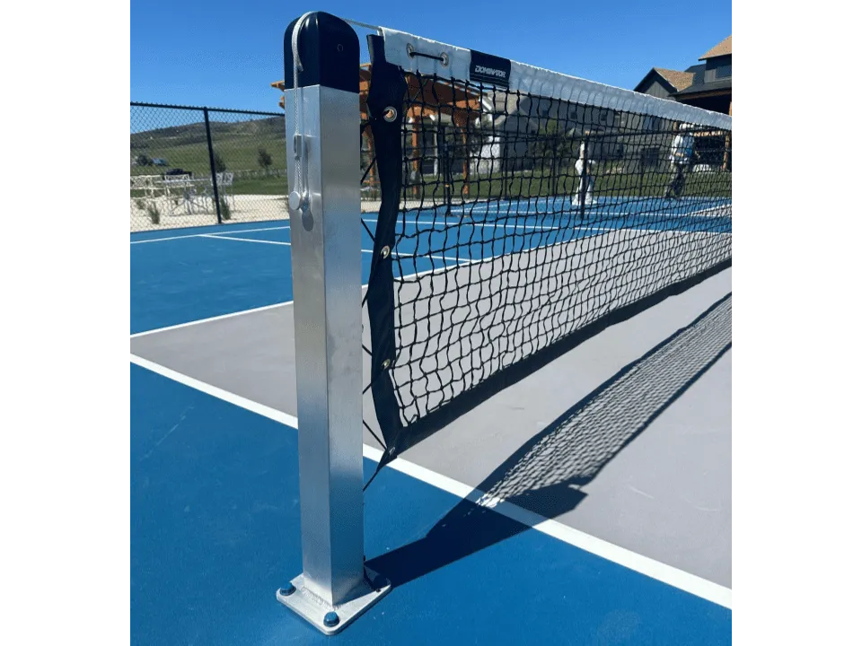 SURFACE MOUNT PICKLEBALL POSTS & NET SYSTEM