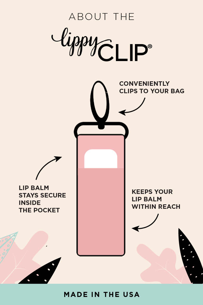 Let's Play Pickleball LippyClip® Lip Balm Holder by LippyClip®