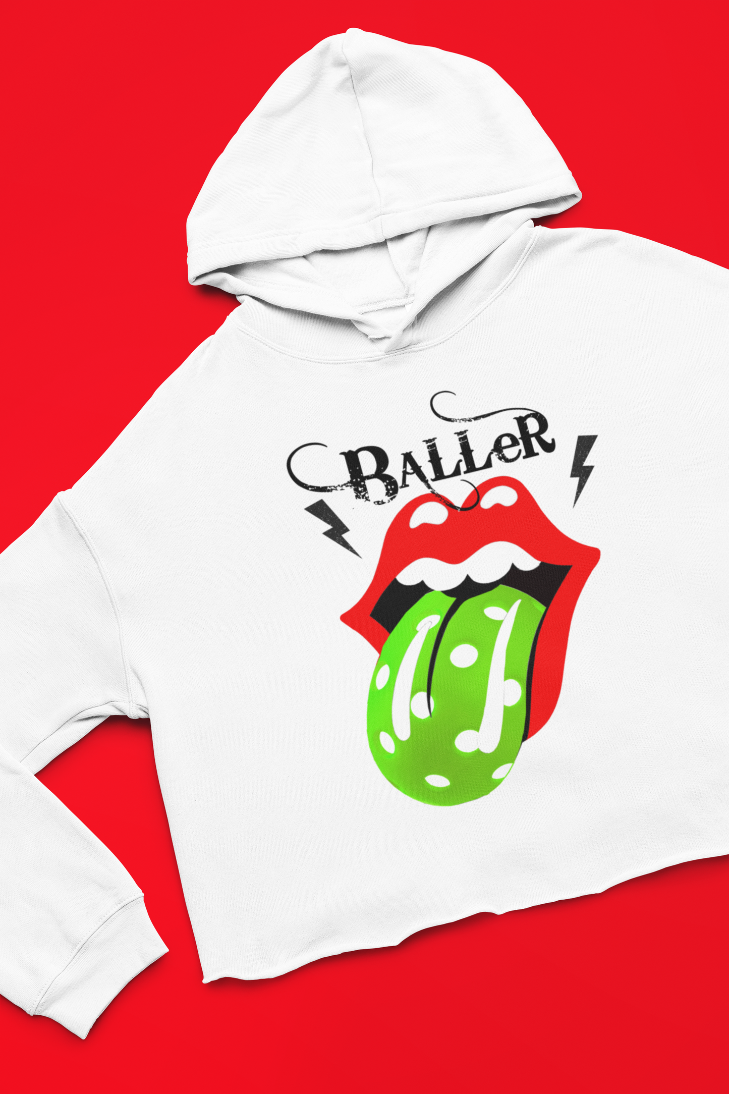 Rock N Roll Pickleball by  Pink Pickle