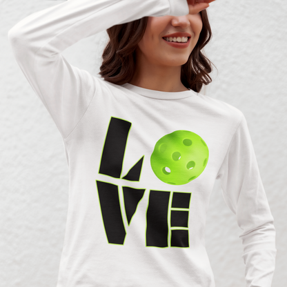 Love Pickleball by  Pink Pickle