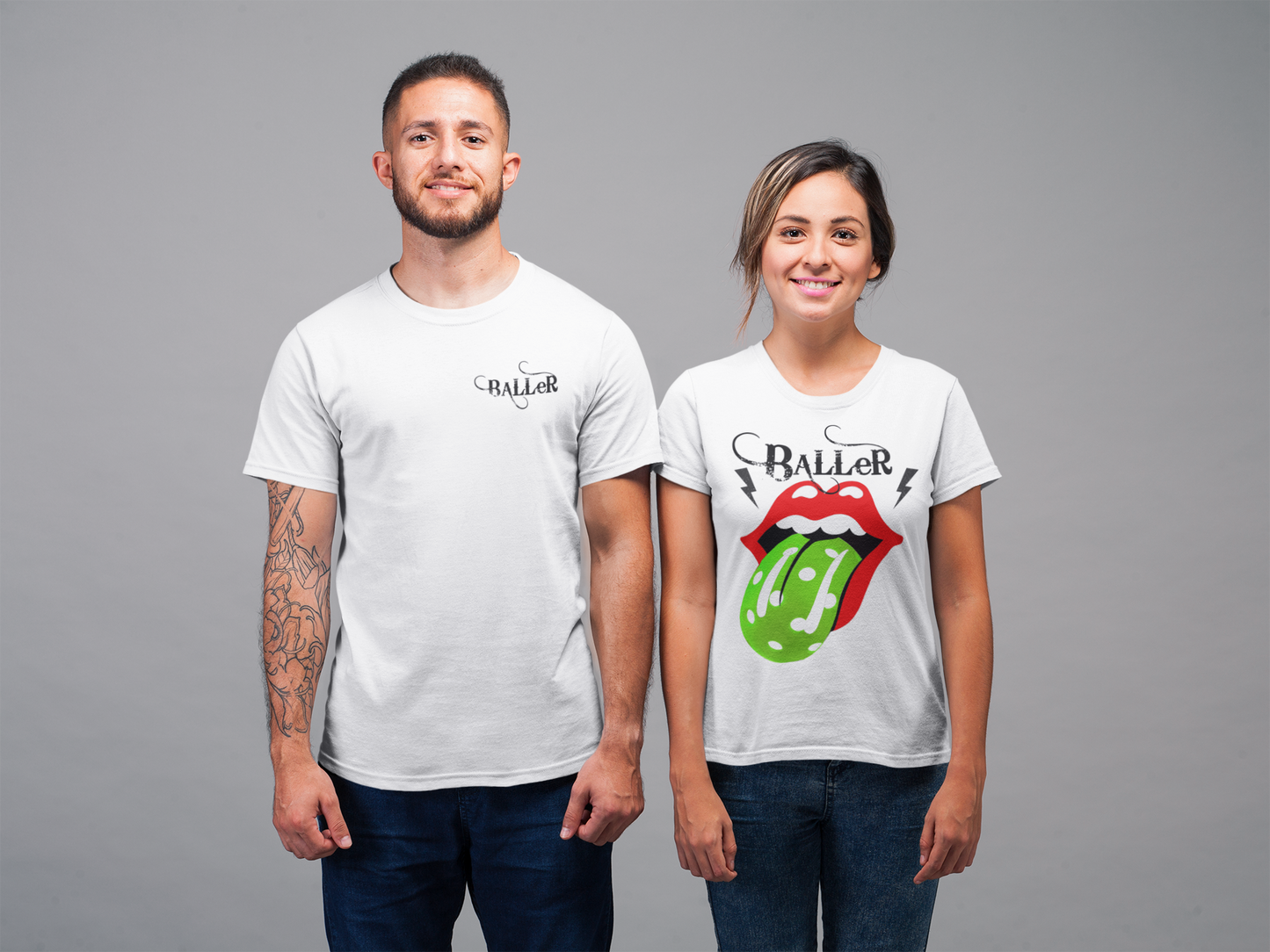 Rock N Roll Pickleball by  Pink Pickle