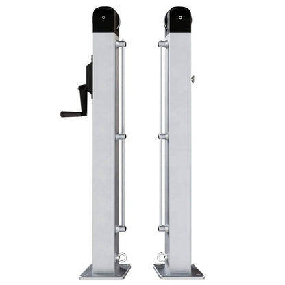 SURFACE MOUNT PICKLEBALL POSTS & NET SYSTEM