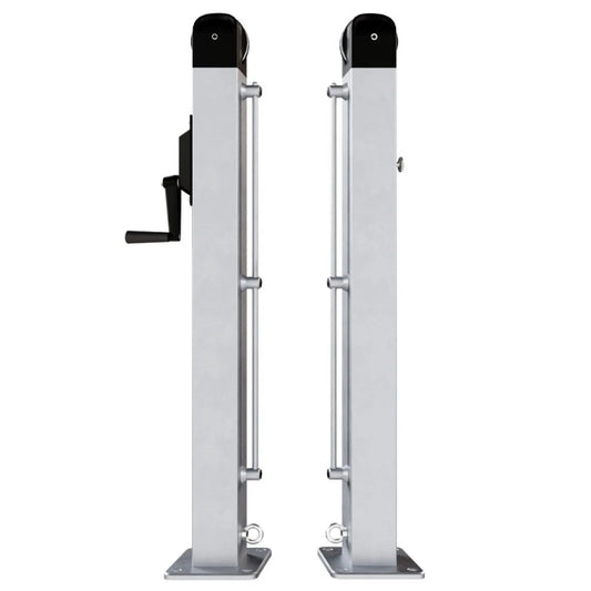 SURFACE MOUNT PICKLEBALL POSTS & NET SYSTEM